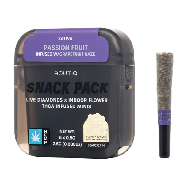 BOUTIQ MINI INFUSED JOINTS 5 PACK (2.5G) | PRE ROLLS UK