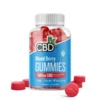 CBDfx, Original Mixed Berry CBD Gummies, Broad Spectrum THC-Free, 60ct, 1500mg CBD
