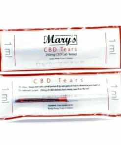 Mary’s CBD Tears 250mg (1ml)