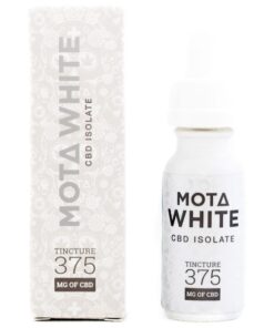 MOTA – White CBD Tincture (375mg CBD)